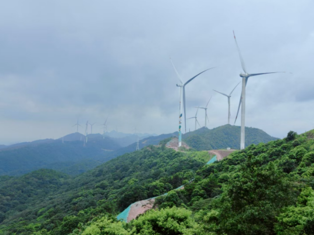 單機容量新突破！貴港白花山風電場（一期）項目全容