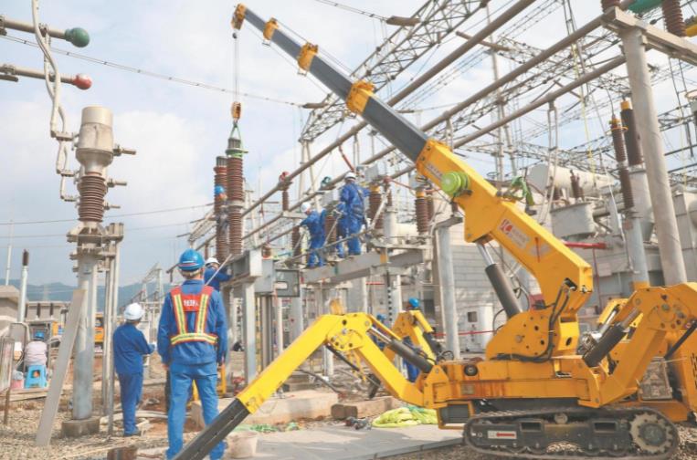 四川500千伏桃鄉變電站秋檢