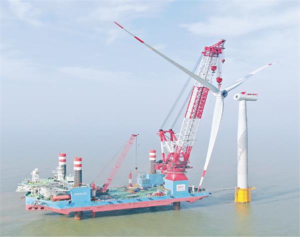 江蘇啟東海上風電發電量突破20億千瓦時