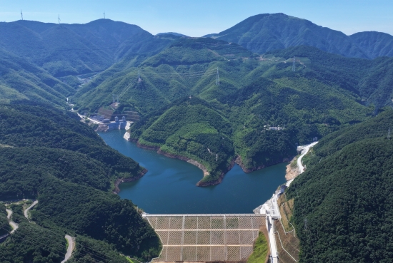 浙江寧海抽水蓄能電站首臺機組投產發電