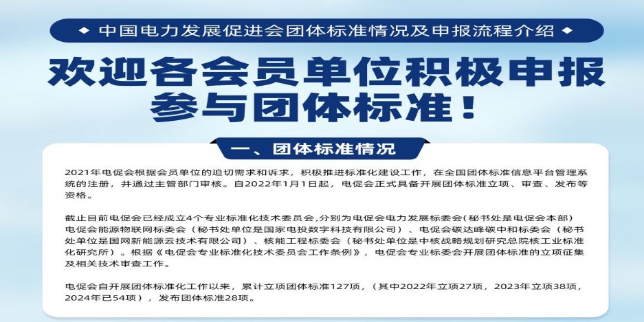 加快數字化轉型，推動標準化建設——電促會團標