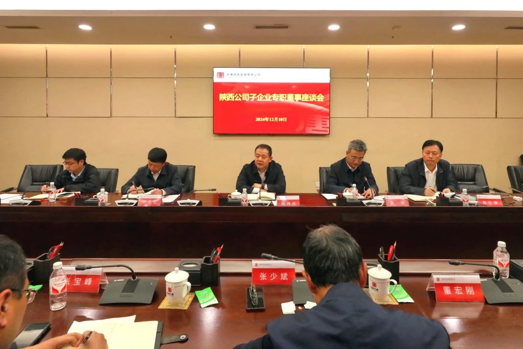 大唐陜西公司召開子企業專職董事座談會 貫徹落實集團公司董事會建設工作推進會精神
