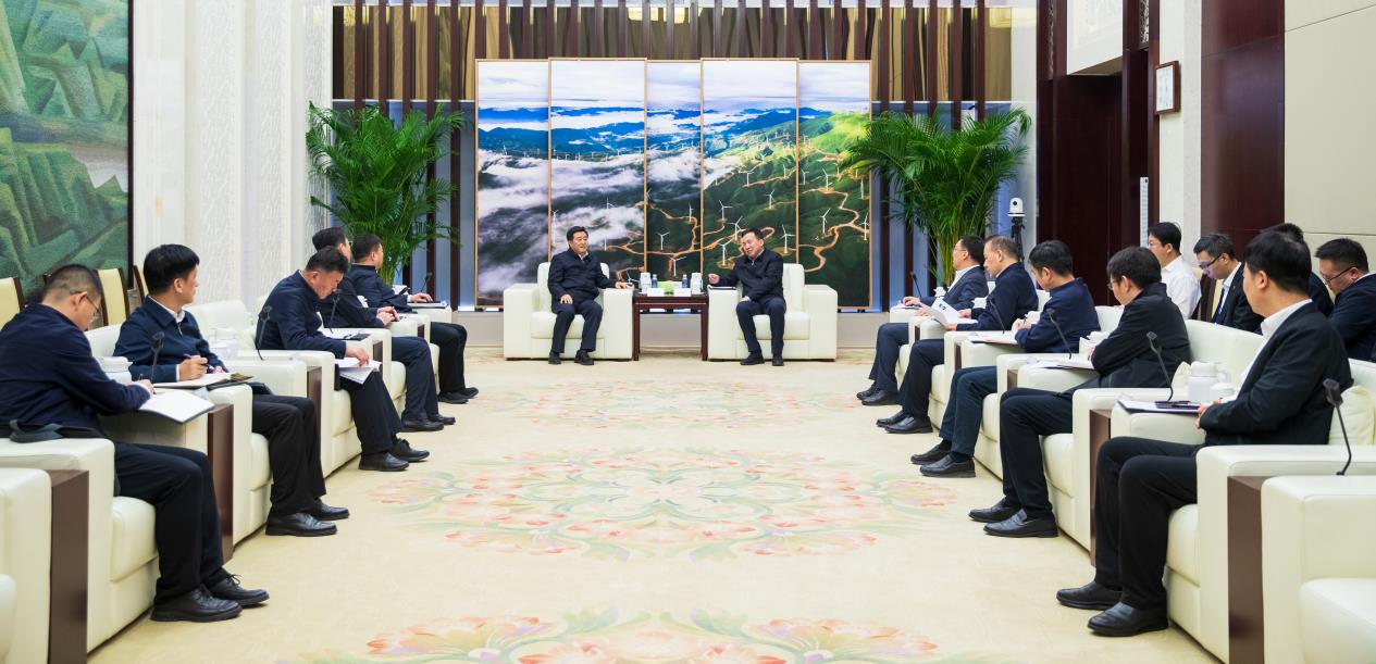國家電投集團與內蒙古自治區巴彥淖爾市座談