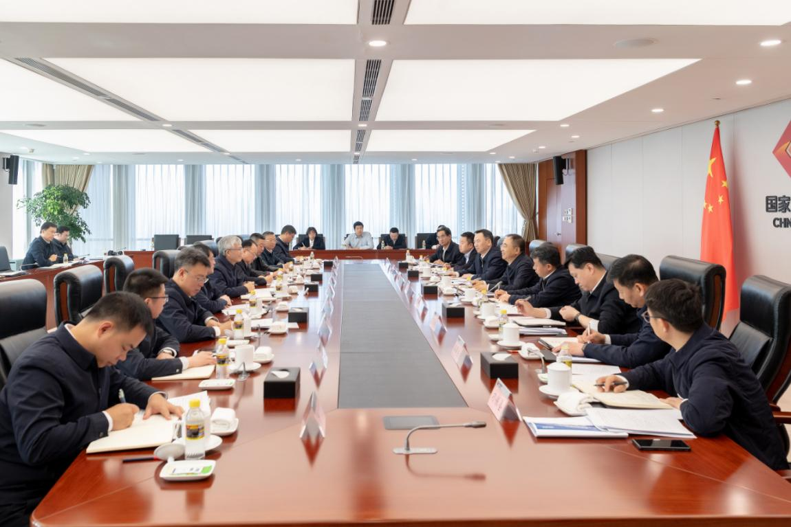 國家能源集團董事長鄒磊與東方電氣集團總經理張彥軍會談